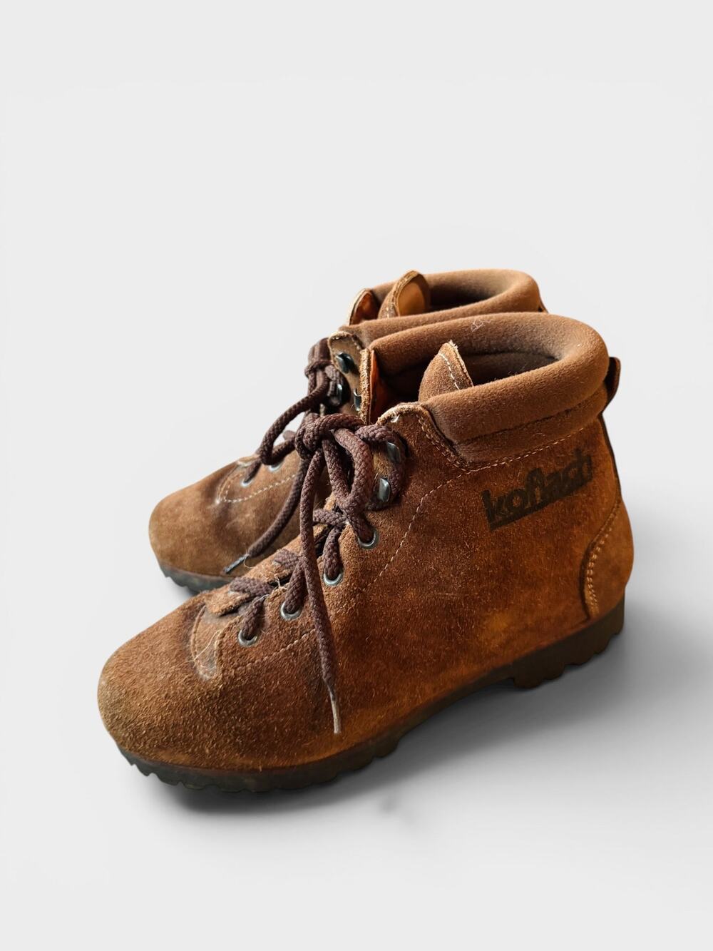 80s Koflach Brown Suede Boots Size 8